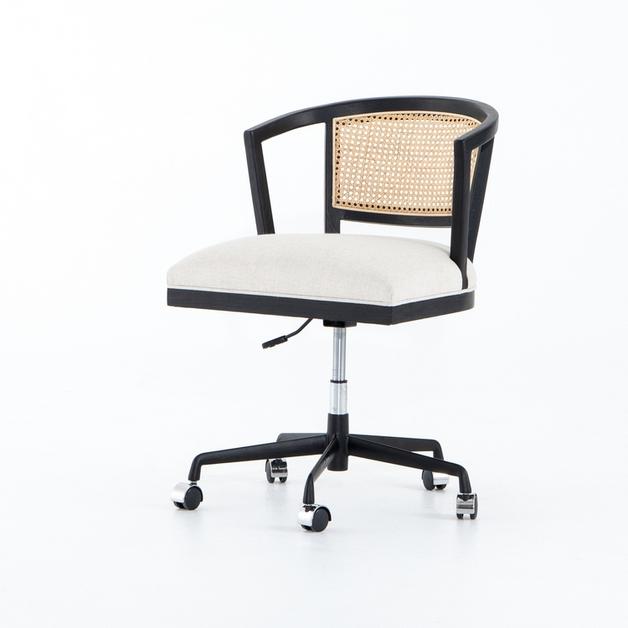 Alexa Traditional Desk Chair in Savile Flax by Four Hands
