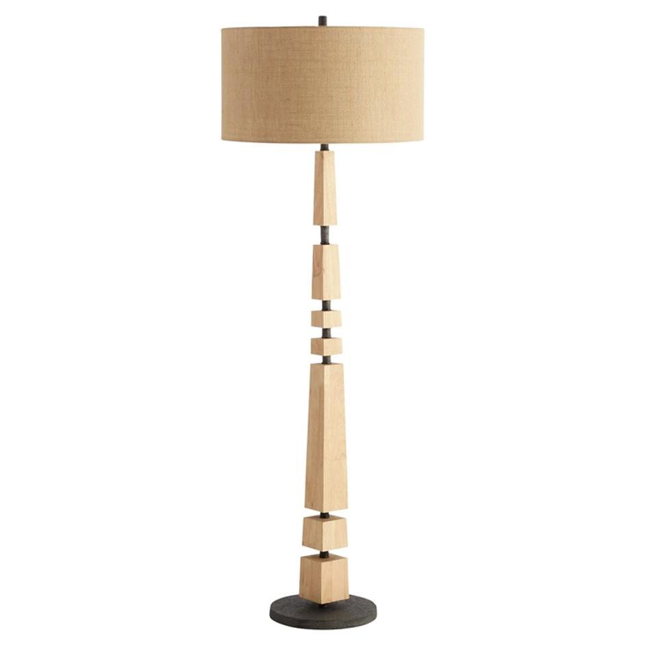 Adonis Floor Lamp | Tan by Cyan Design