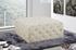 Laurie Ottoman/Bench In Cream Velvet by Meridian Furniture