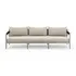Sherwood Outdoor Sofa In 93" In Grey/Faye Sand by FOUR HANDS