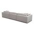 Rue Modular Sofa Flecked Grey by Moes Home