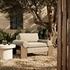 Joette Outdoor Chair - Ellor Beige by Four Hands