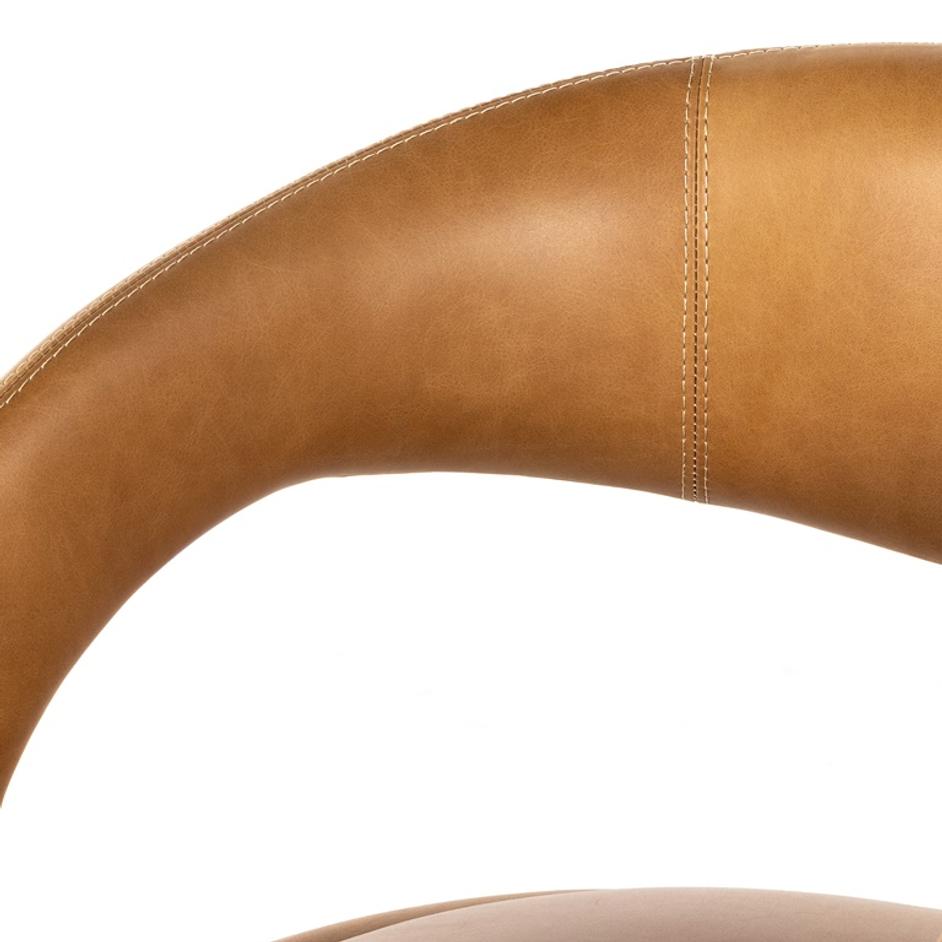 Hawkins Counter Stool In Butterscotch by FOUR HANDS