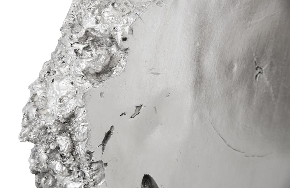 Burled Root Wall Art, Smallall, Silver Leaf by PHILLIPS COLLECTION