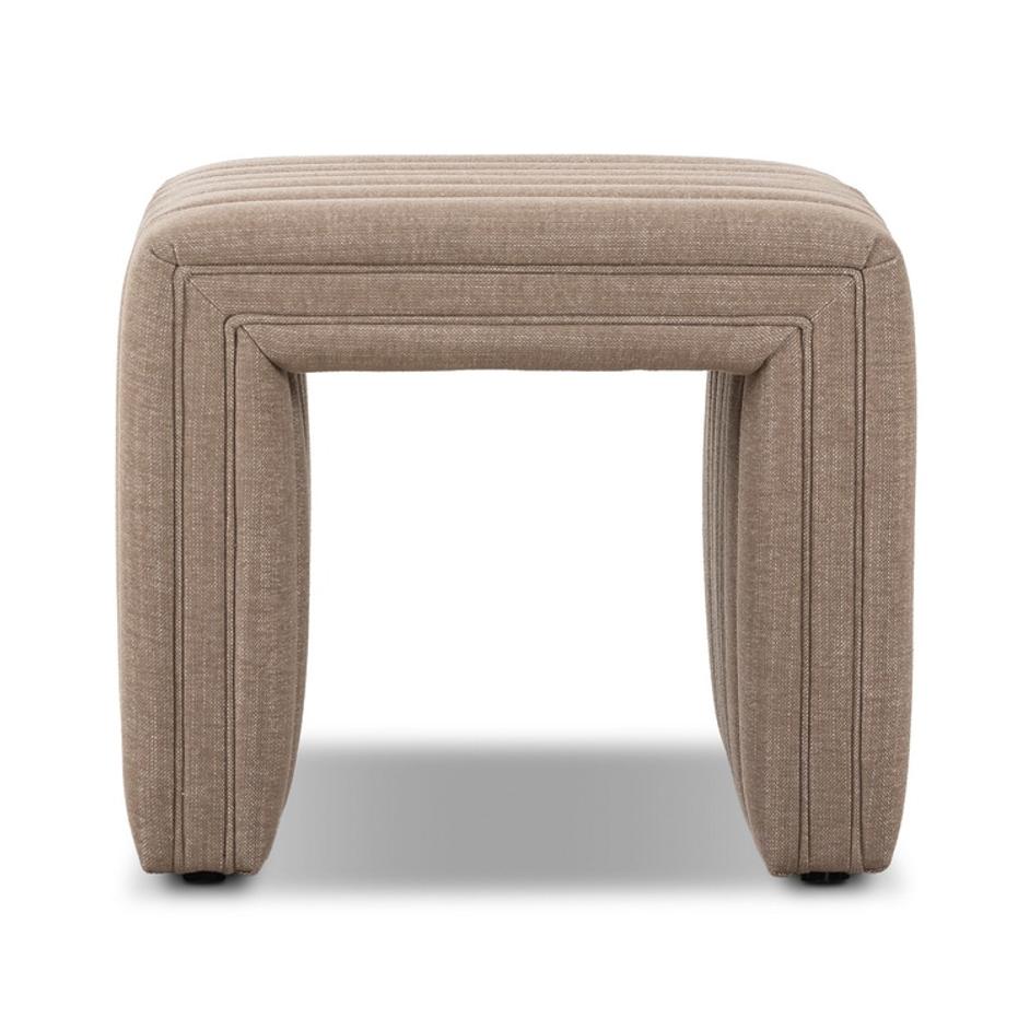 Augustine Ottoman-21" - Crypton® Nomad Taupe by Four Hands