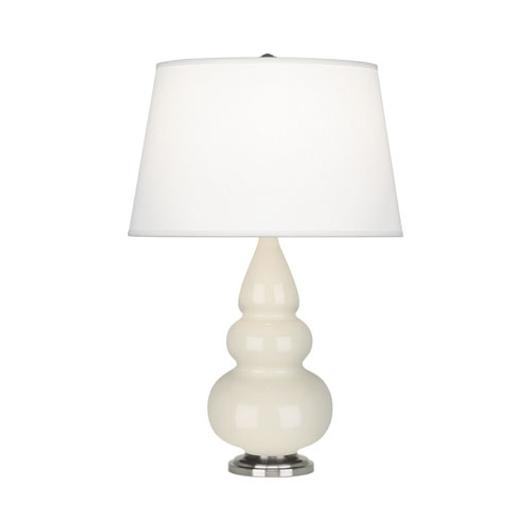 Bone Small Triple Gourd Accent Lamp by Robert Abbey