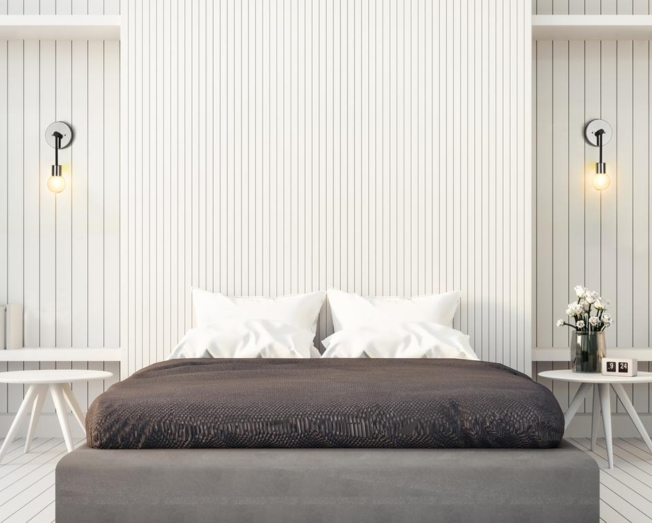 Neutra 1 Light Wall Sconce in Matte Black + Polished Nickel Finish by Z-Lite