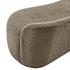Mandy Fabric Bench, Pasadena Taupe by New Pacific Direct