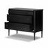 Lendon Dresser 3 Drawer in Black by FOUR HANDS