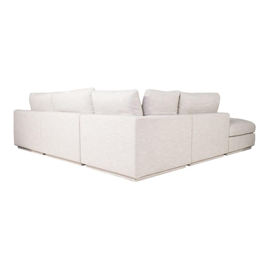 JUSTIN DREAM MODULAR SECTIONAL TAUPE by Moes Home