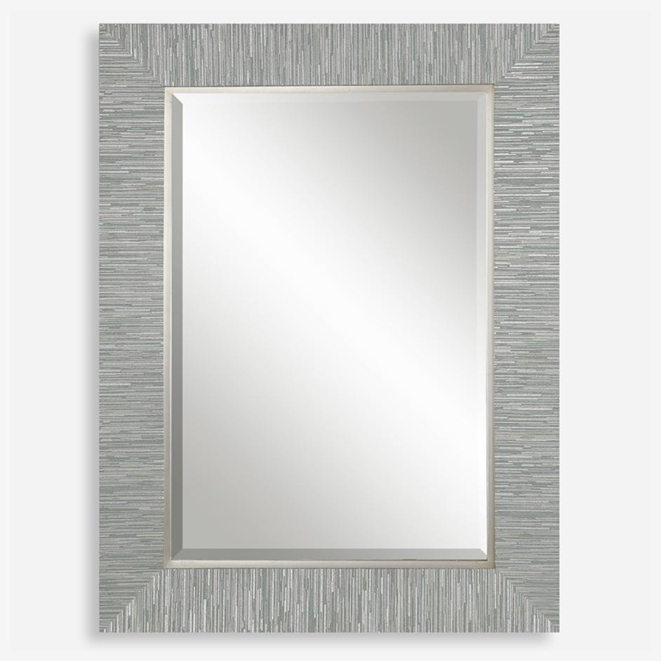 Belaya Gray Wood Mirror by Uttermost