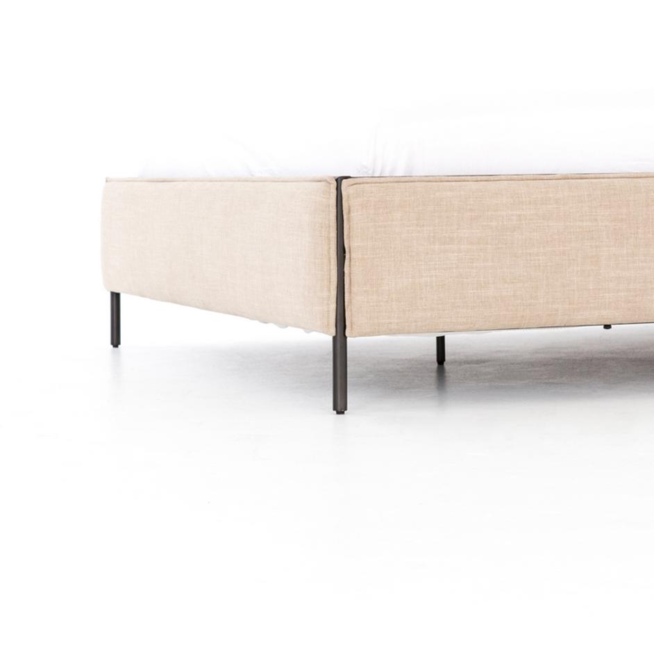 Leigh Upholstered King Bed by FOUR HANDS