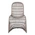 Groovy Rattan Chair In Gray by New Pacific Direct