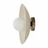 Organic Ceramic Sconce in Light Sand by FOUR HANDS