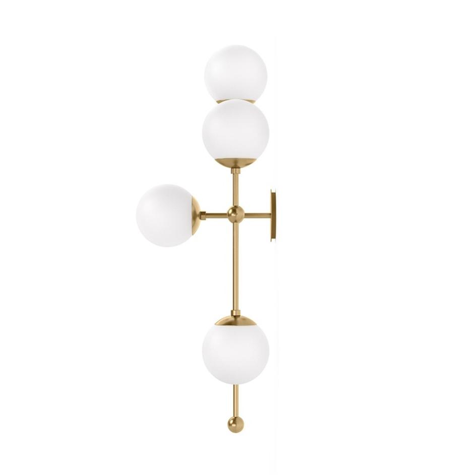 Armstrong 4 R Sconce - Burnished Brass by Four Hands