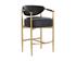 HELOISE COUNTER STOOL - BRAVO BLACK by Sunpan