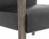 EARL LOUNGE CHAIR - ASH GREY - BRENTWOOD CHARCOAL LEATHER by Sunpan