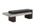 HERRIOT COFFEE TABLE - DARK BROWN / GREY by Sunpan