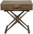 Zanta Side Table, Saddle Brown by Noir Furniture