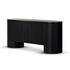 Giovani Media Console In Black Marble by FOUR HANDS