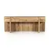 Bingham Console Table - Rustic Oak Veneer by Four Hands