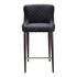 ETTA COUNTER STOOL DARK GREY by Moes Home