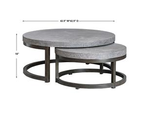 Aiyara Nesting Coffee Table by Uttermost