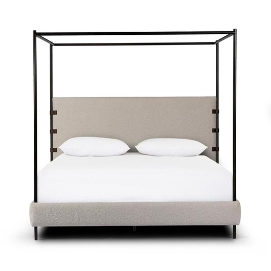 Anderson Canopy Queen Bed - Knoll Natural by Four Hands