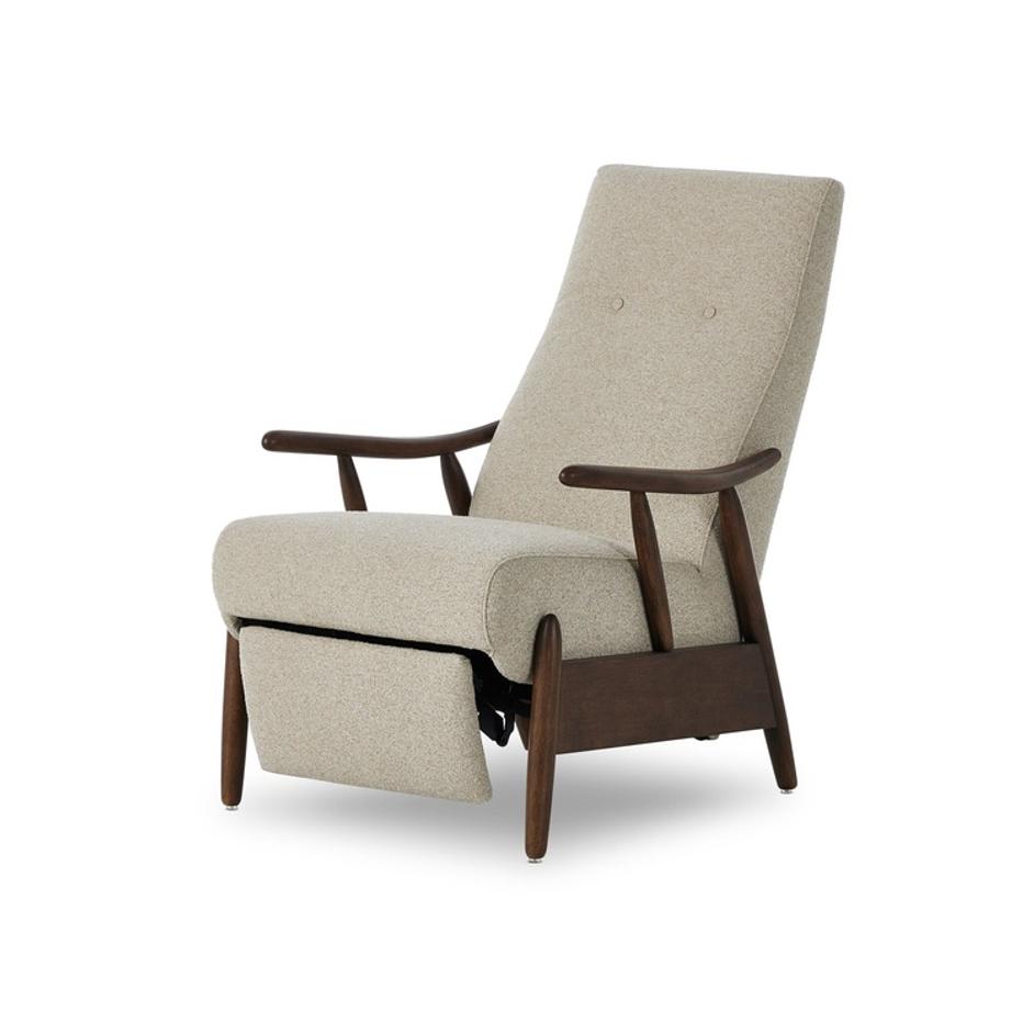 Jarvis Recliner - Weslie Flax by Four Hands