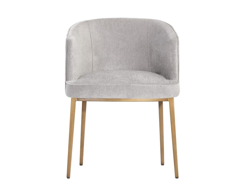 Cornella Dining Chair - Polo Club Stone by Sunpan