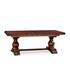 Tuscany 84-128" Extension Table, Chestnut by Home Trends & Design