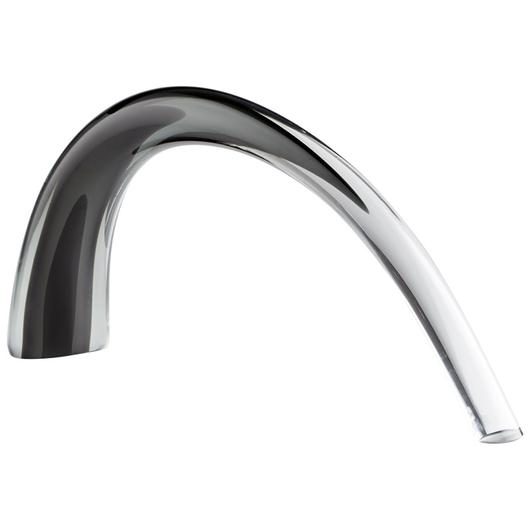 Vault Sculpture in Grey and Clear by Cyan Design