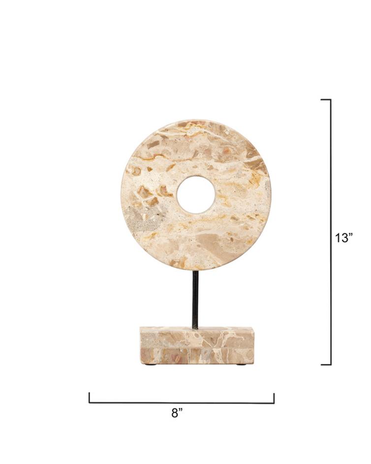 Soleil Marble Decorative Stand by Jamie Young