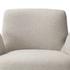 Reed Swivel Chair In Crete Pebble by Four Hands