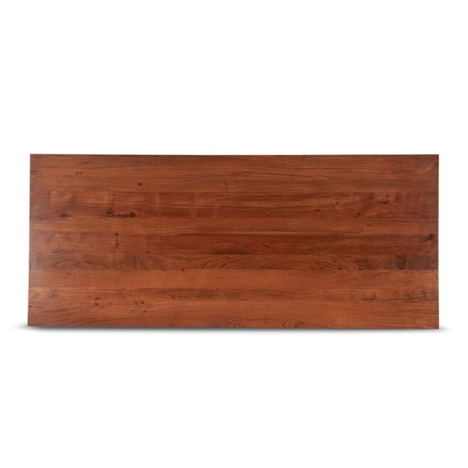 Savannah 94" Dining Table, Cinnamon Brown by Home Trends & Design
