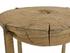 Brass Base Grain End Table by Furniture Classics