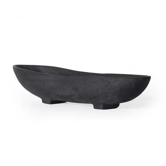 Zamora Bowl - Carbonized Black by Four Hands