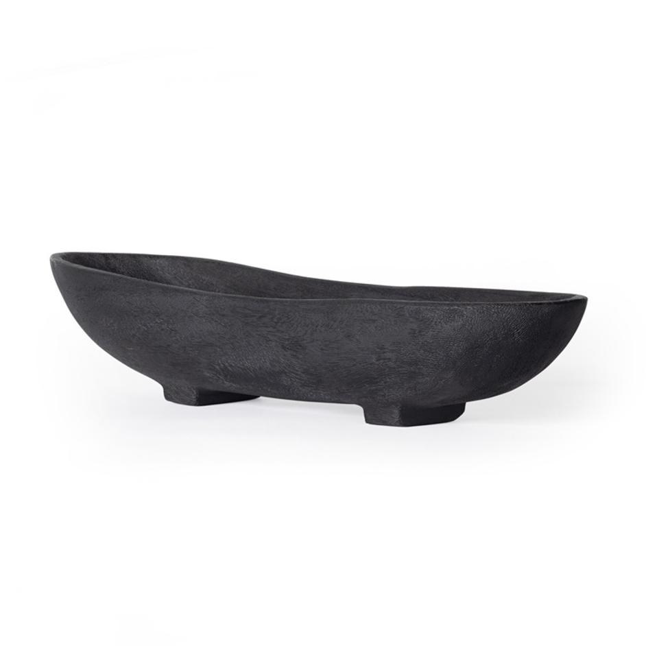 Zamora Bowl - Carbonized Black by Four Hands