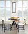 Asher Leather Dining Chair, Grey by Jamie Young