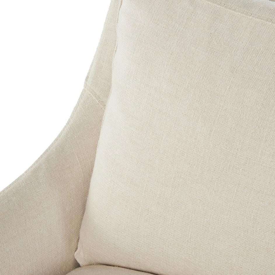 Monette Slipcover Dining Chair In Natural by FOUR HANDS