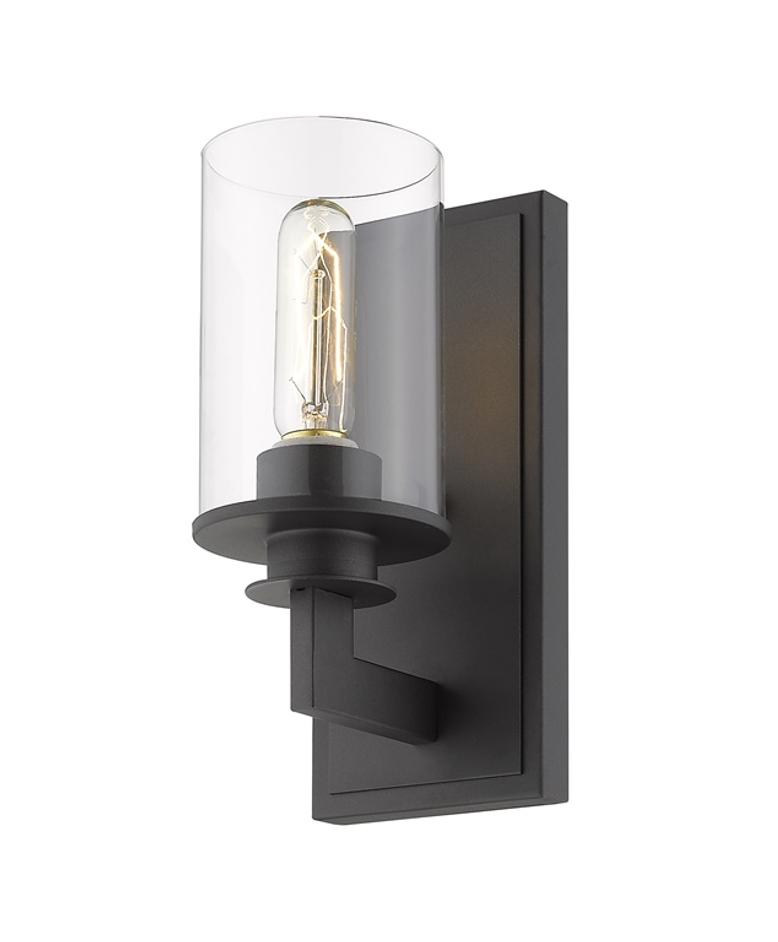 Savannah 1 Light Wall Sconce in Bronze Finish by Z-Lite
