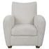 Teddy White Shearling Accent Chair by Uttermost