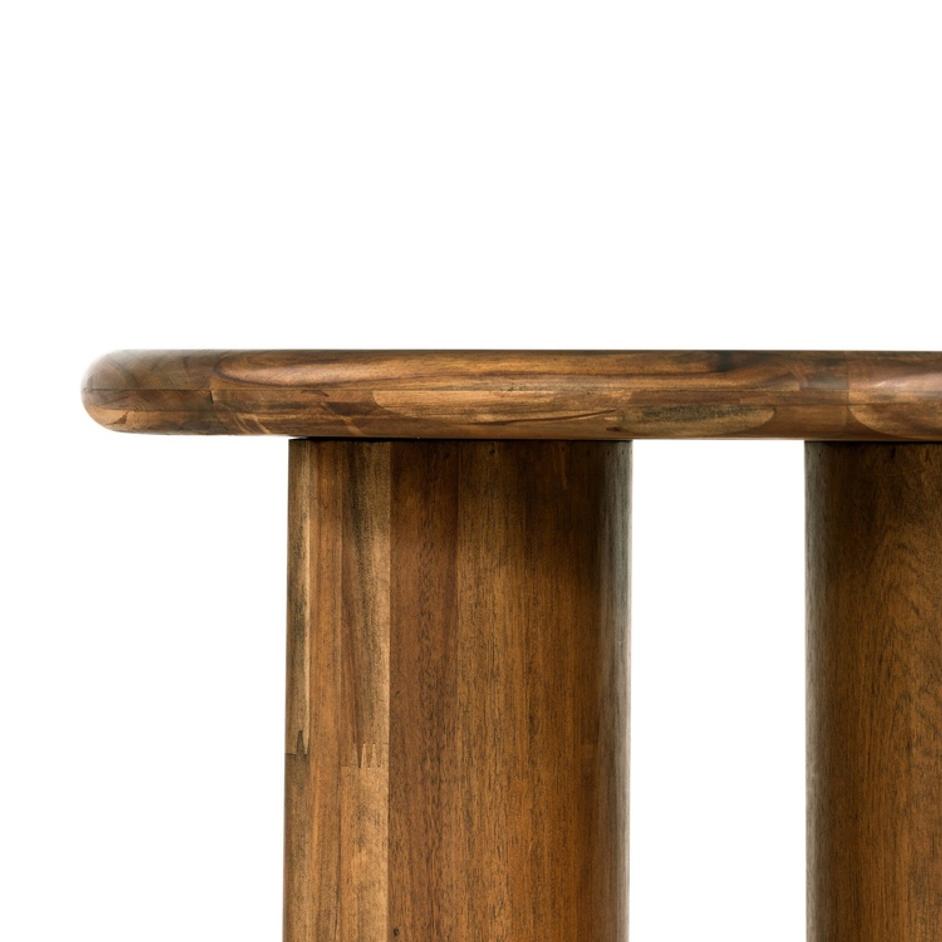 Paden End Table - Seasoned Brown Acacia by Four Hands