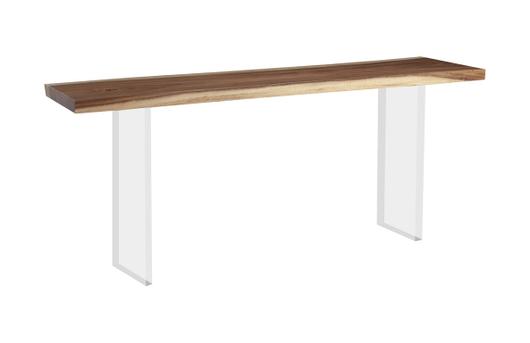 Floating Console Table, Acrylic Legs by PHILLIPS COLLECTION
