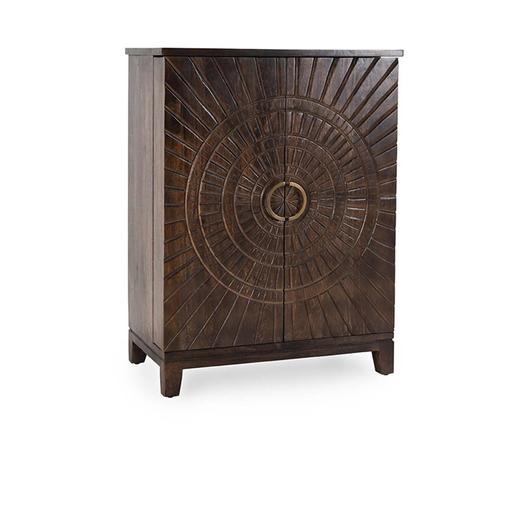 Vivienne Bar Cabinet Brown by Classic Home