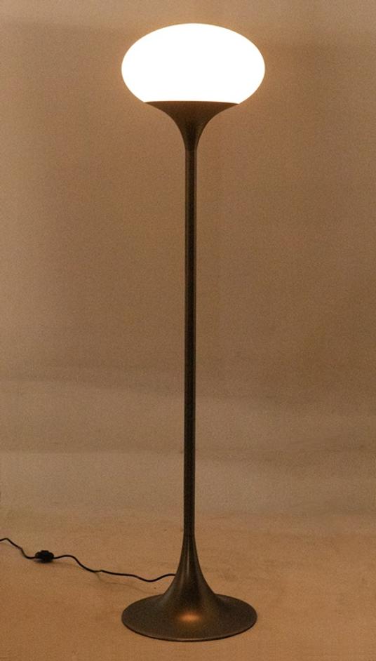 Drop Floor Lamp, Gun Metal Finish by Noir Furniture