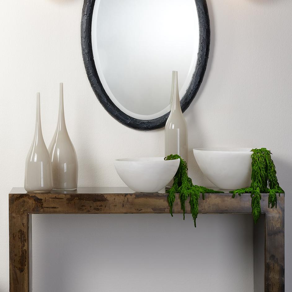 Pixie Decorative Glass Vases (set of 3), Grey by Jamie Young