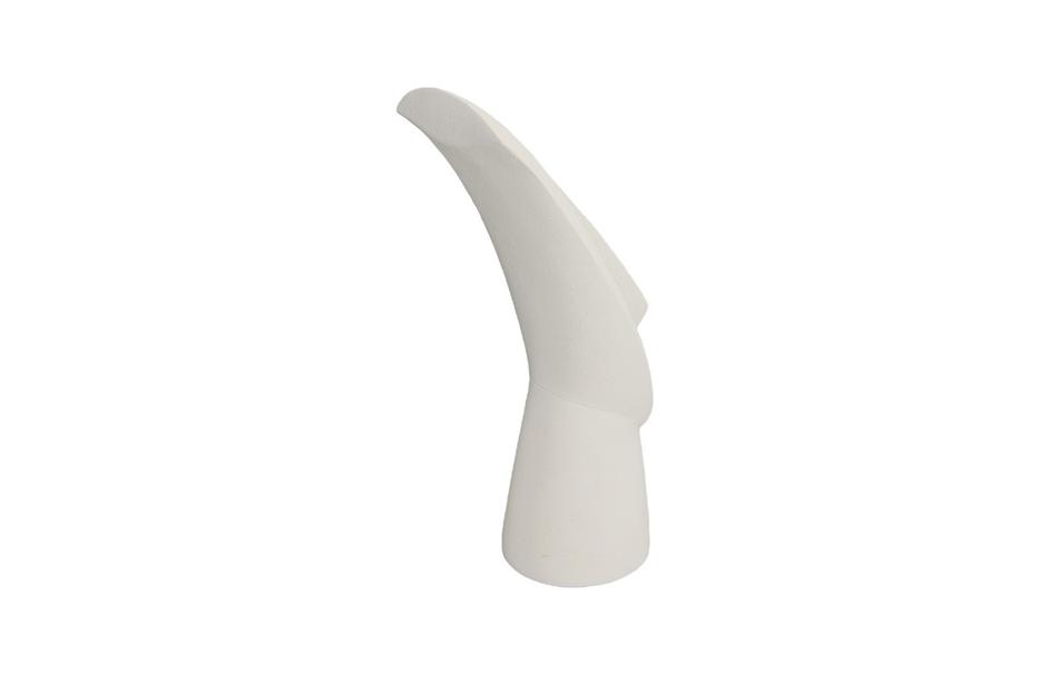 Cycladic Head, Sculpture, Classic, White Stone by Phillips Collection