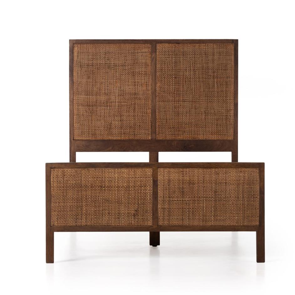 Sydney Bed In Brown Wash In Twin by FOUR HANDS