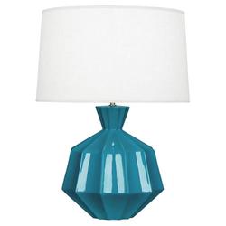 Peacock Orion Table Lamp by Robert Abbey